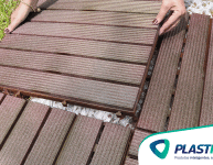 Deck Modular de Madeira Plástica WPC: Beleza Natural com Durabilidade Industrial
